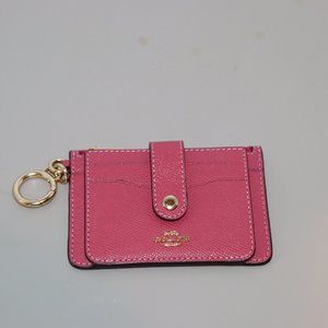 Coach Keychain Wallet Card and ID Holder